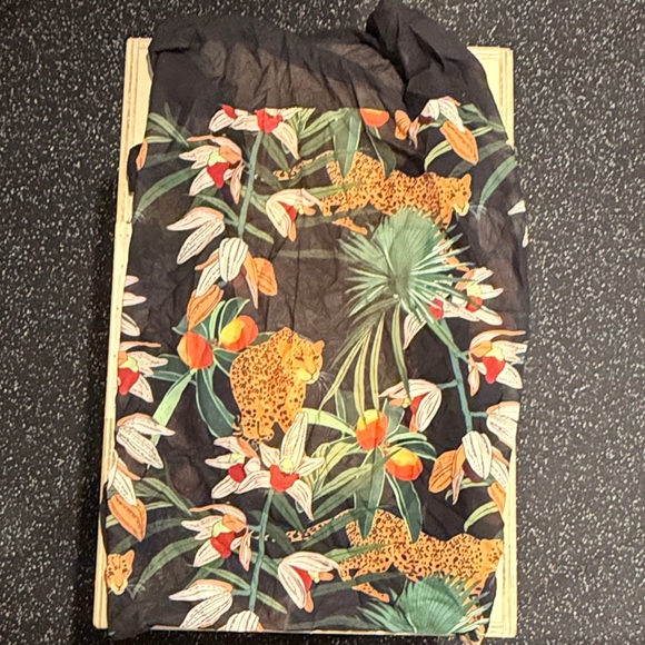 Floral Black One Piece Swimsuit - Picture 7 of 7